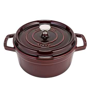 美品⭐︎ストウブ staub ピコココット ラウンド 22cm グレナディンレッド Amazon｜[ ストウブ ] Staub ピコ ココット ラウンド 22cm 両手